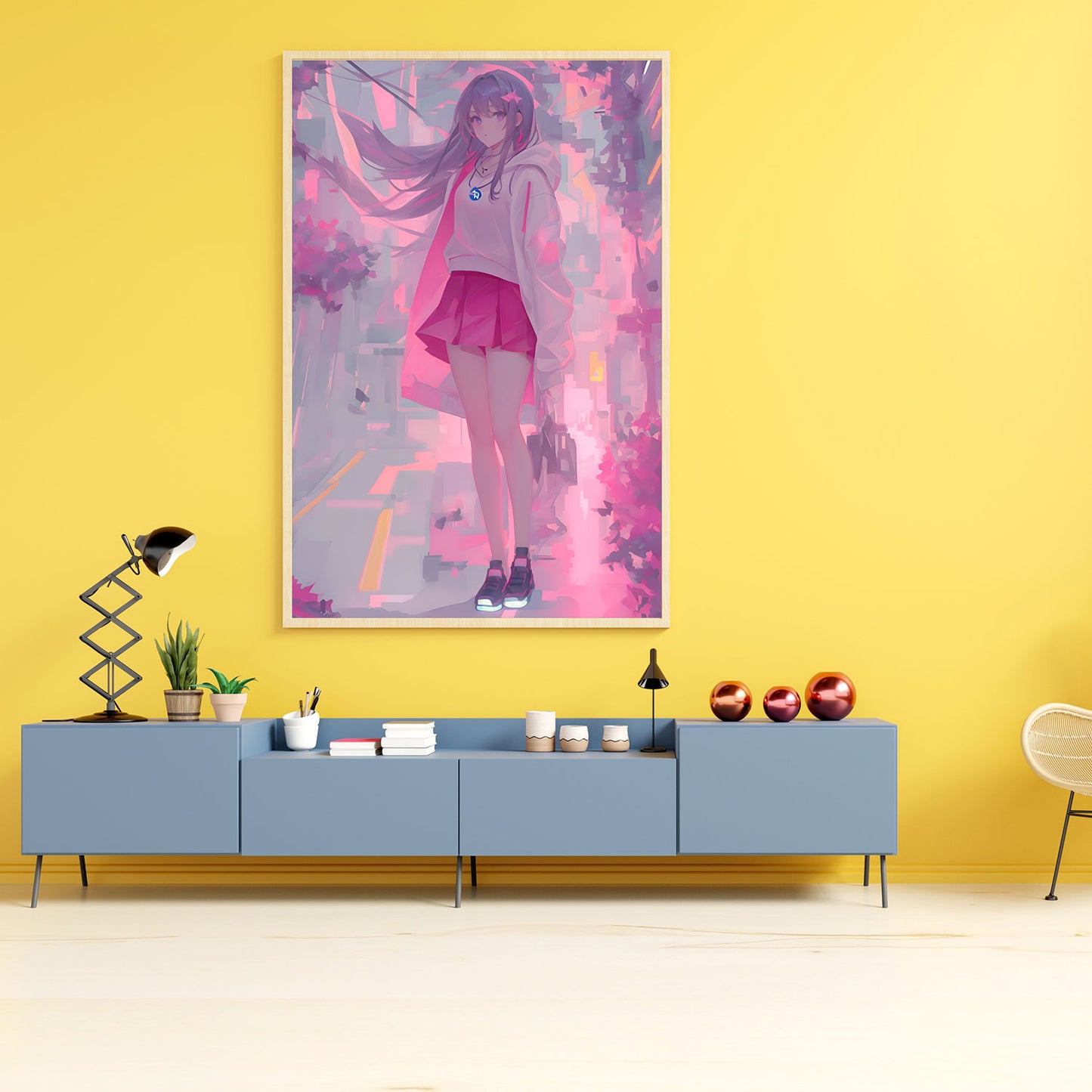 Pink Blossom Digital Print