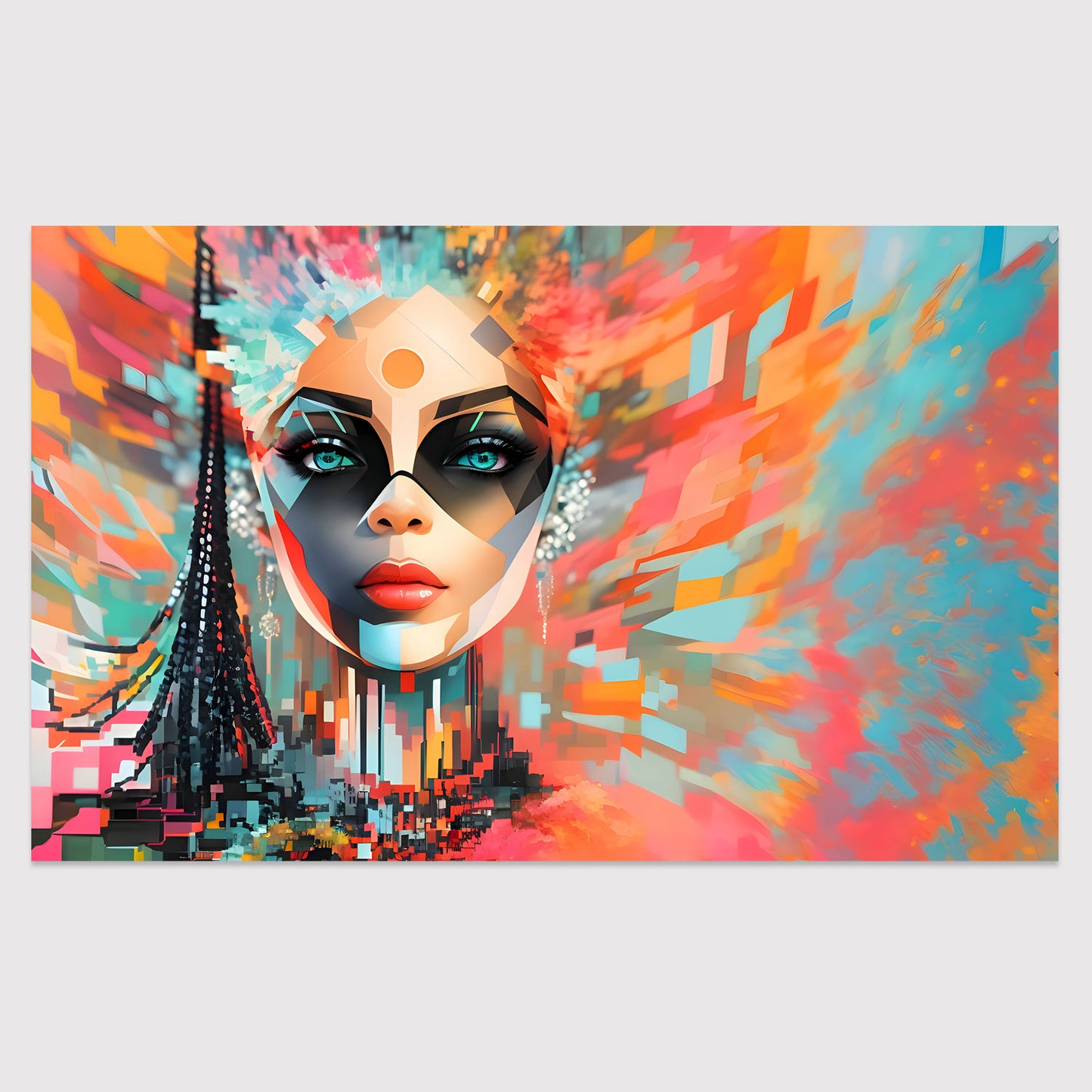 Pixel Dreams Digital Print