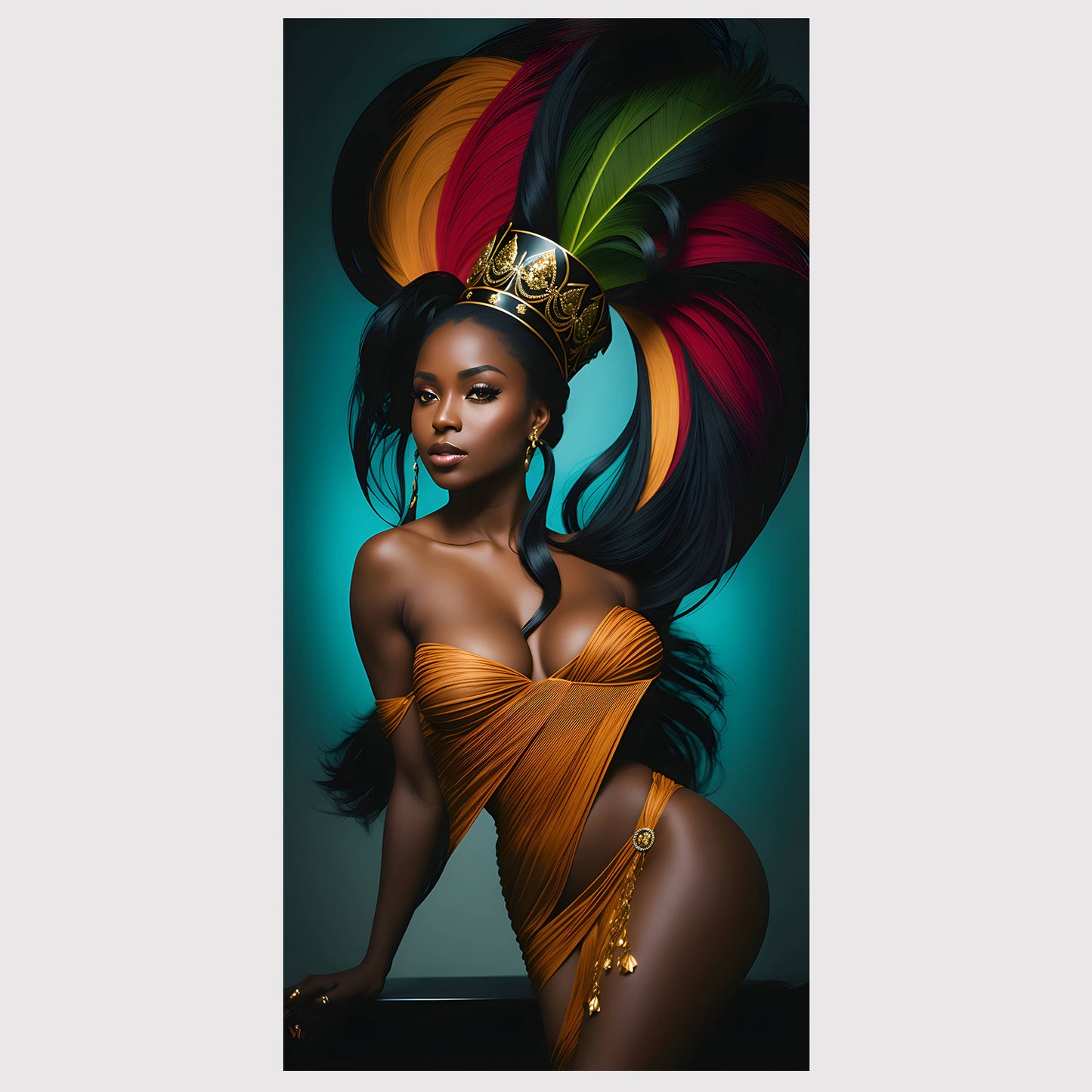 Princess Digital Art Print