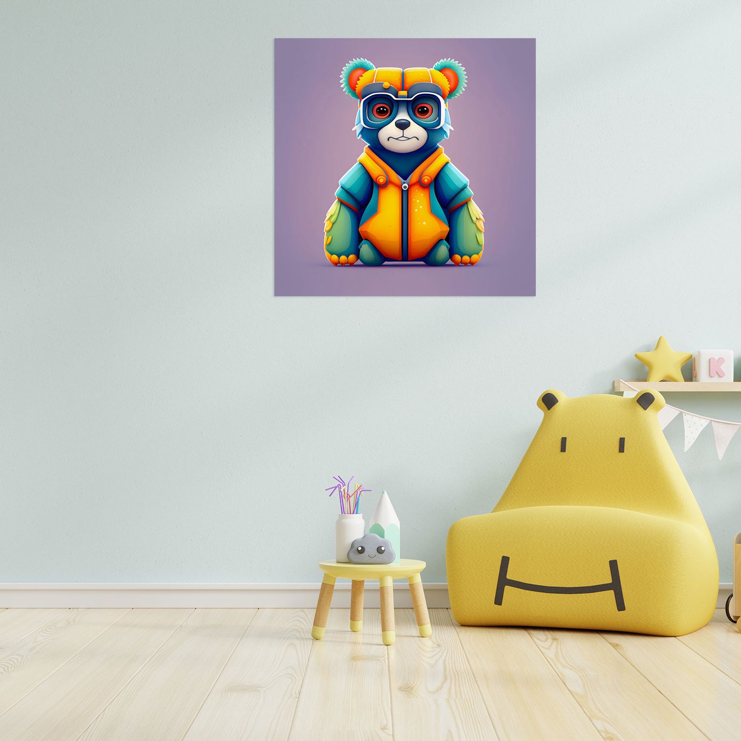 Smart Teddy Poster