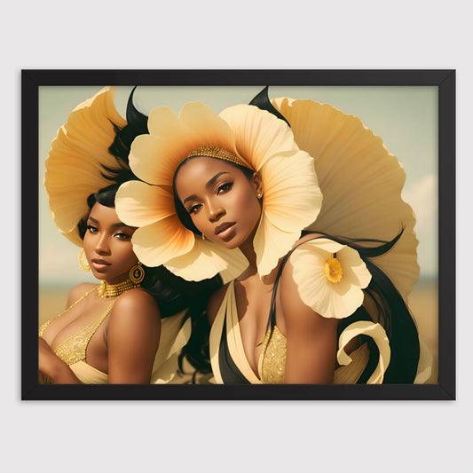 Transcendent Blooms Framed Print