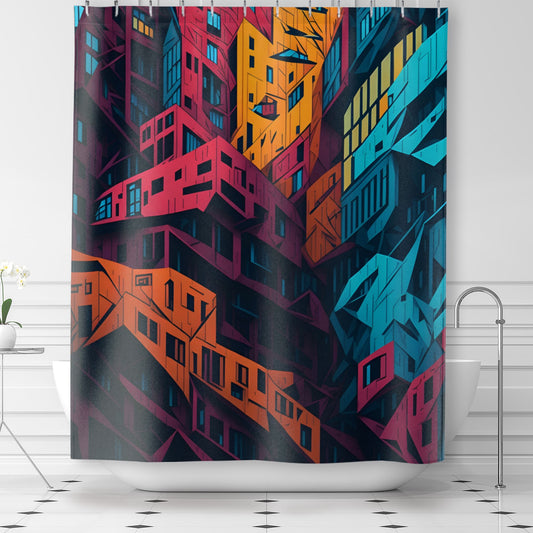Urban Reflections Shower Curtains