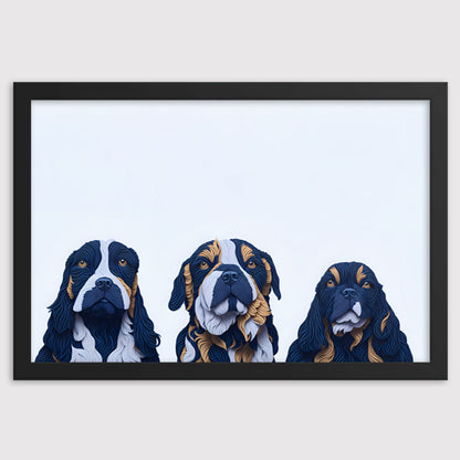 The Three of Us Framed Print Art