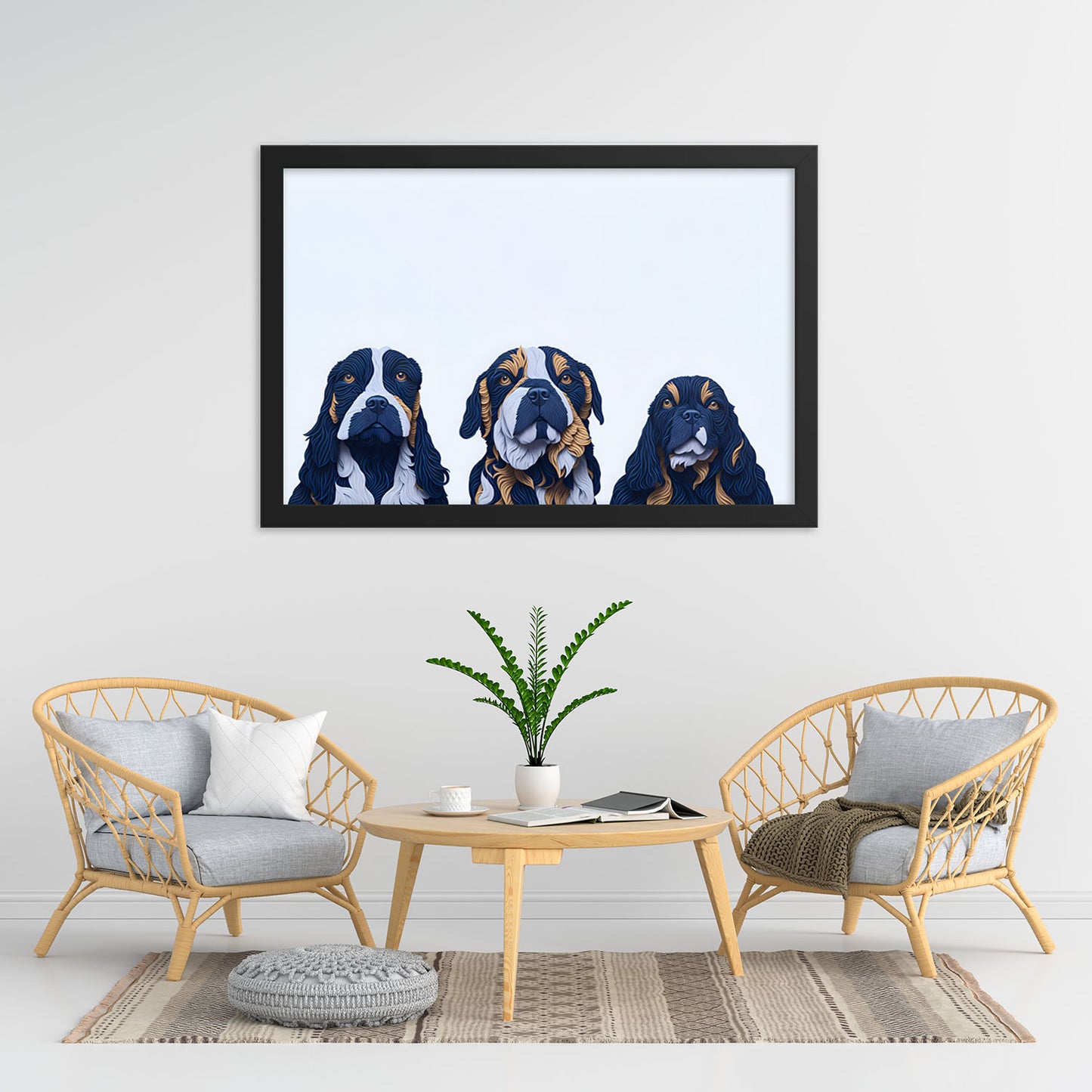 The Three of Us Framed Print Art