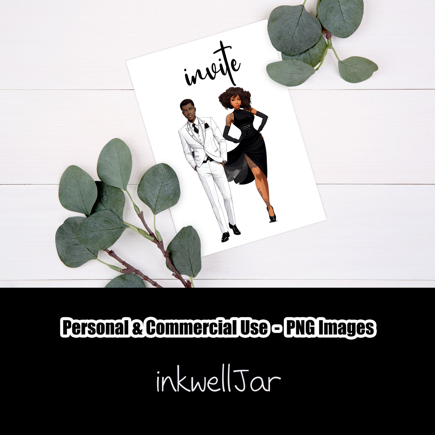 Black Formal clipart