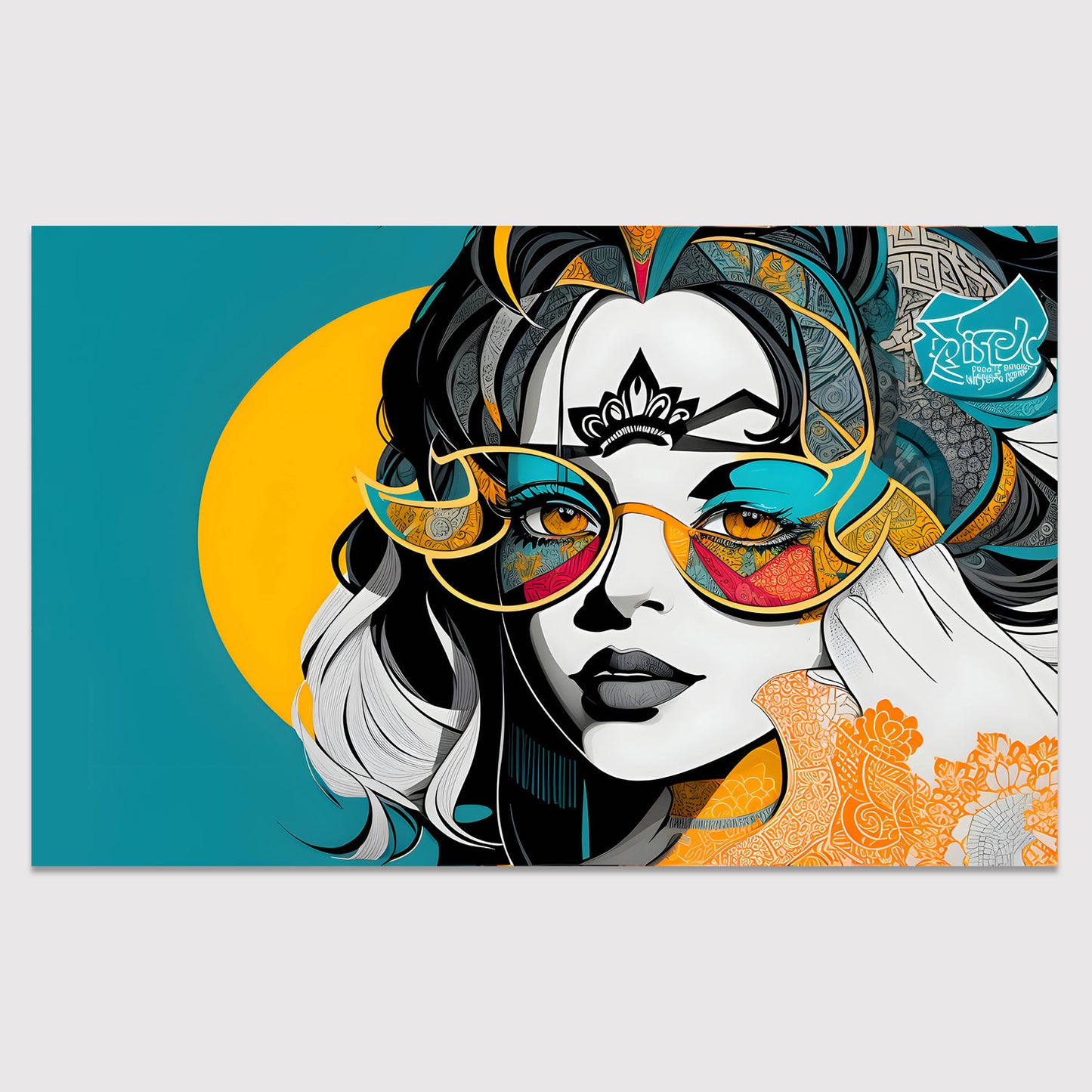 Once Risen Metal Print Poster