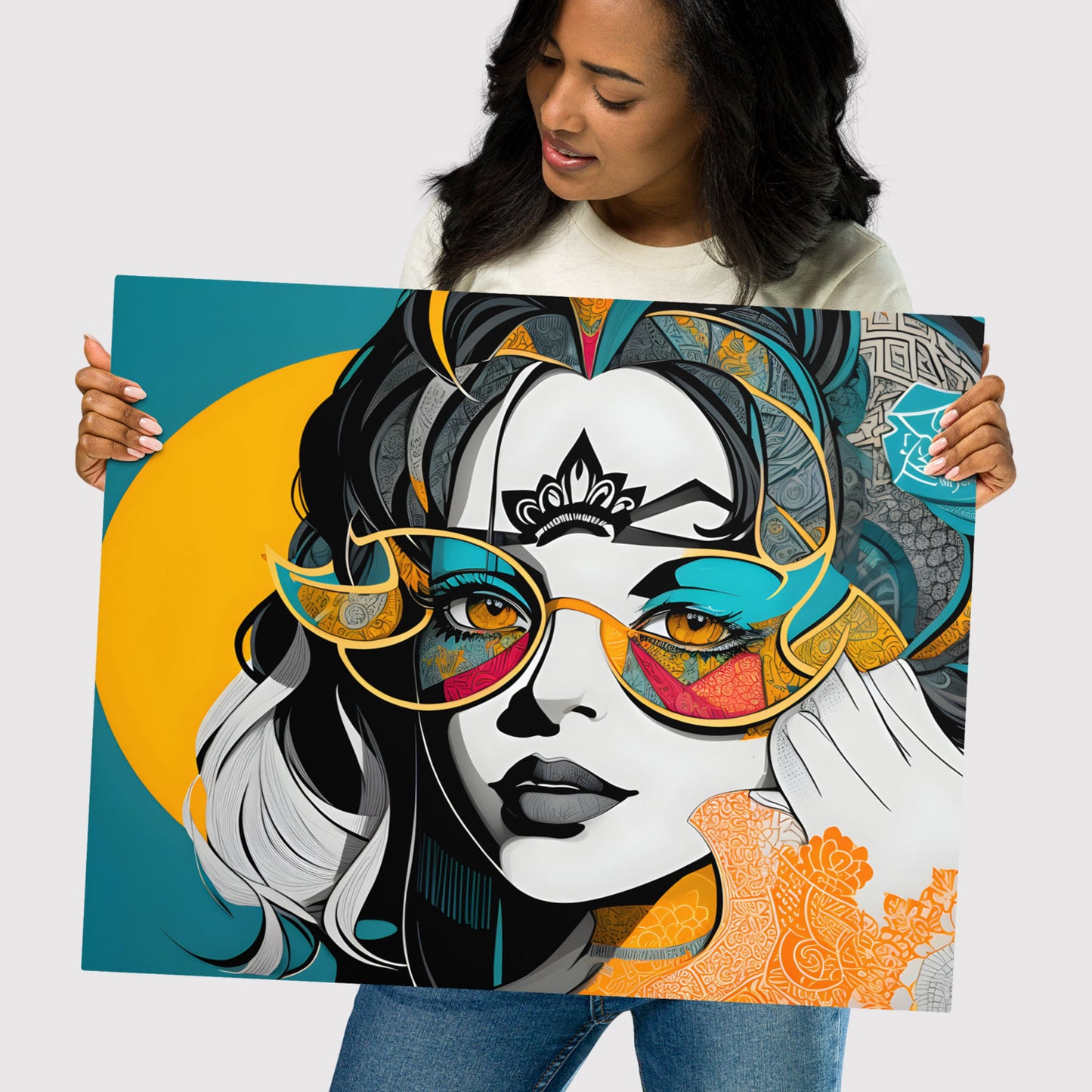 Once Risen Metal Print Poster