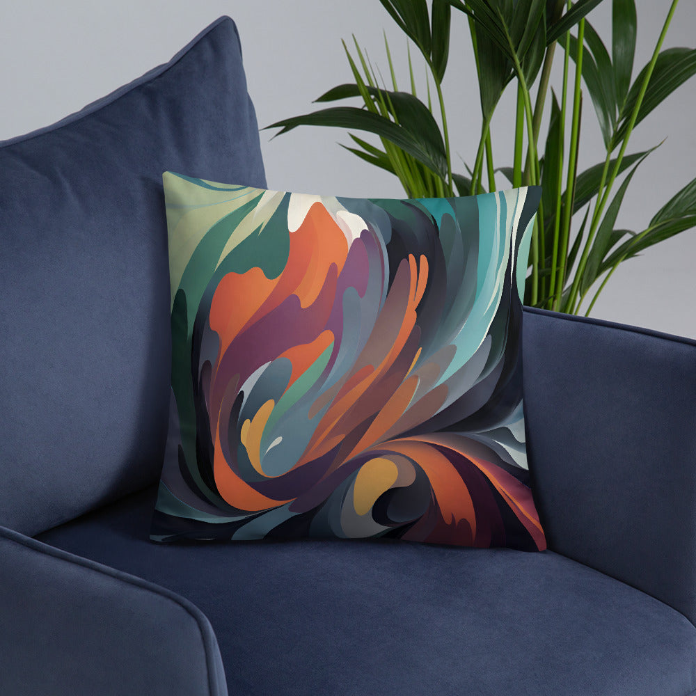 Radiant Waves Pillow