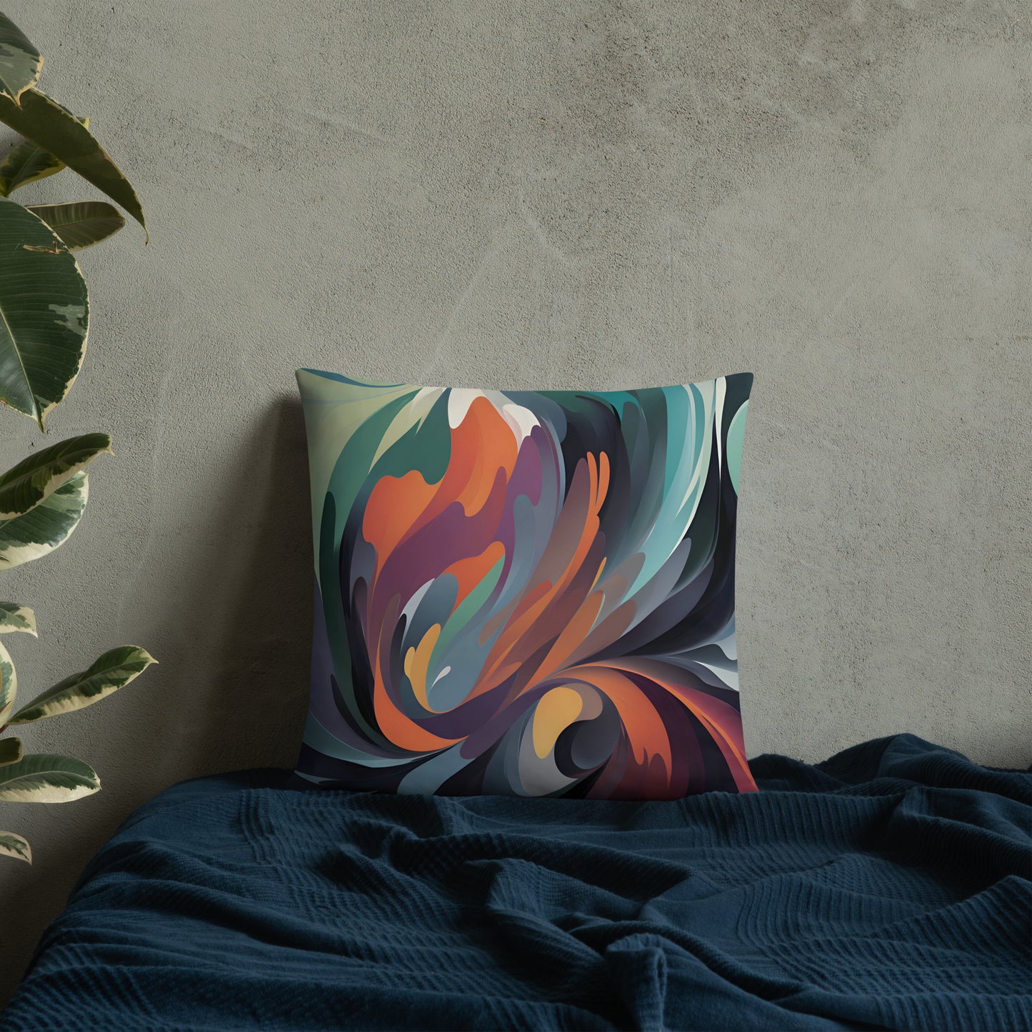 Radiant Waves Pillow