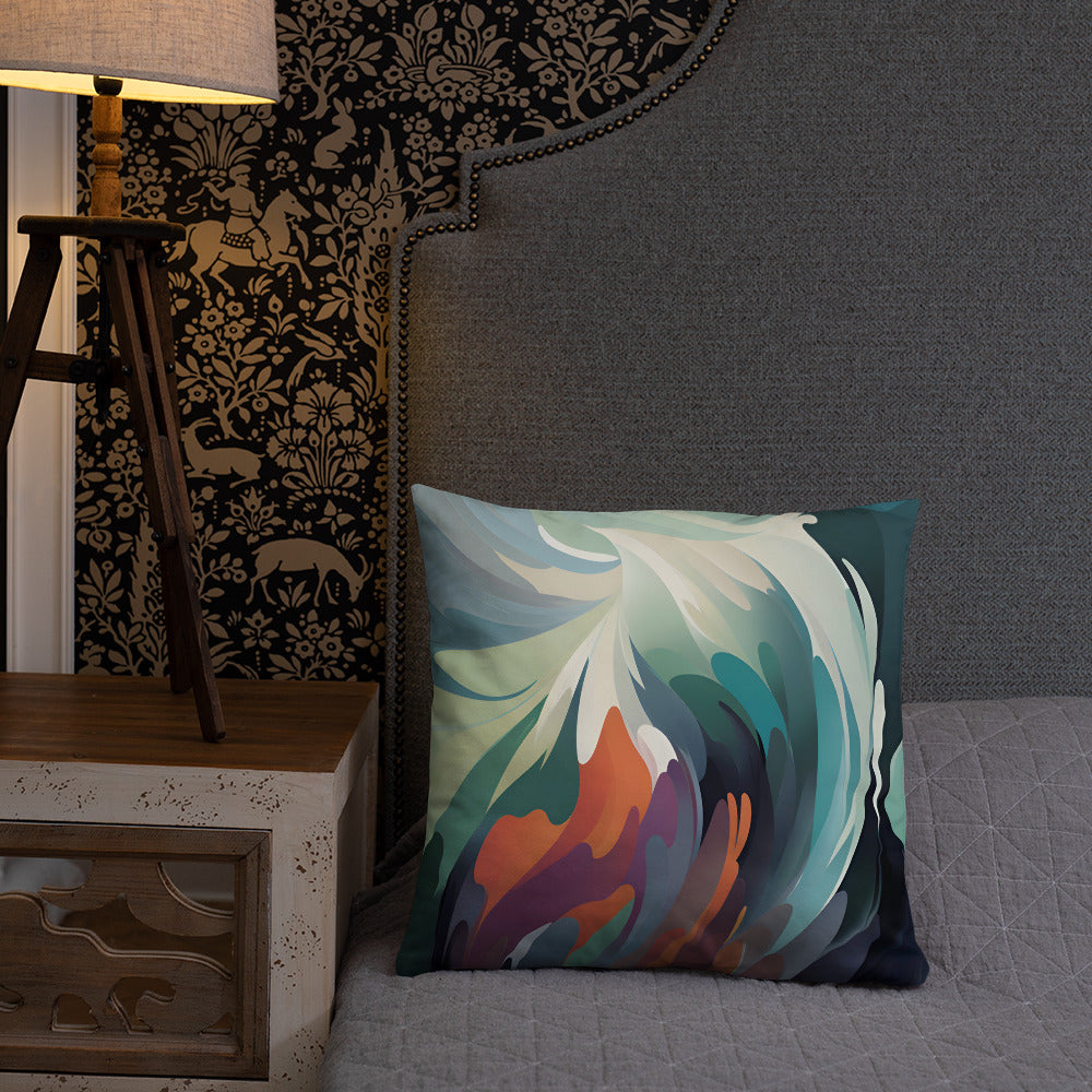 Radiant Waves Pillow