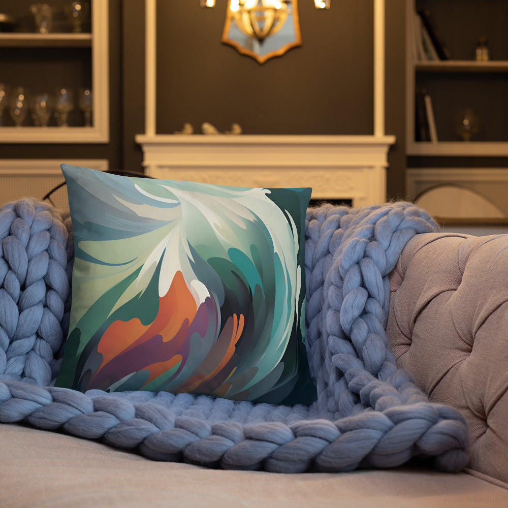Radiant Waves Pillow