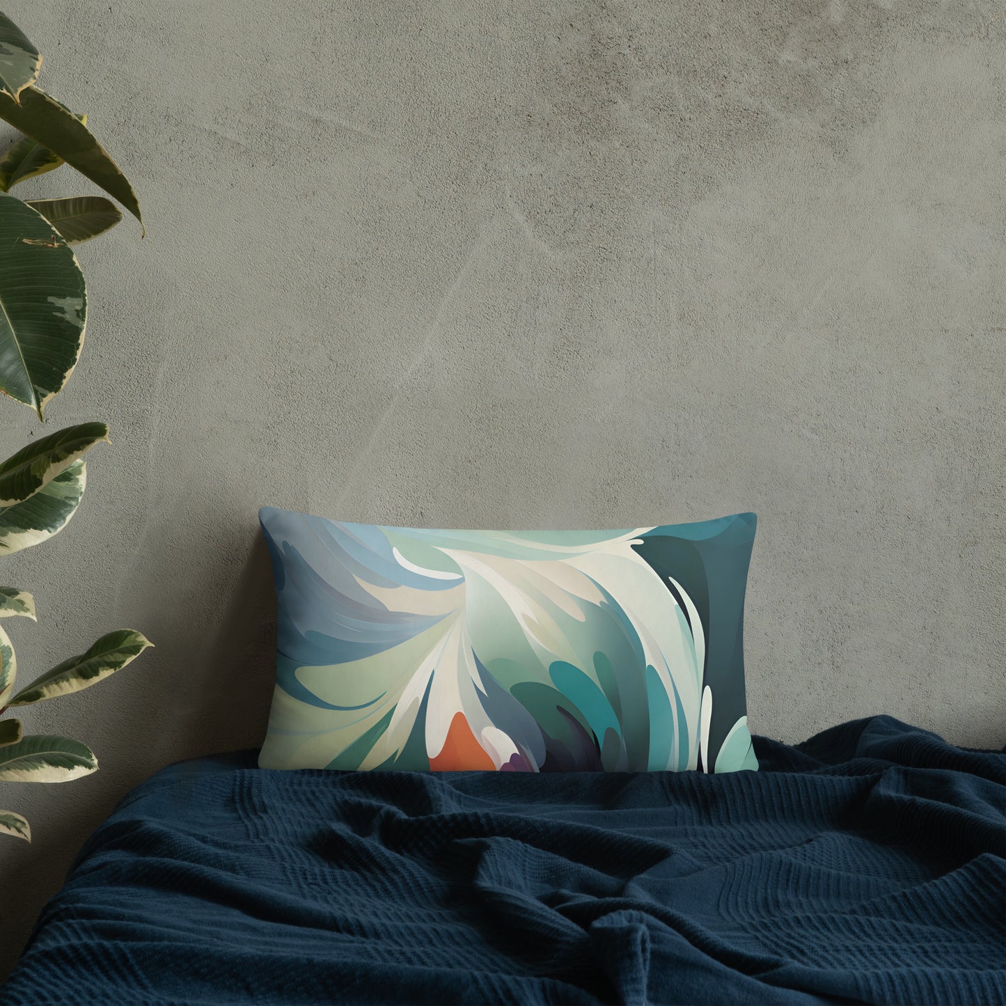 Radiant Waves Pillow