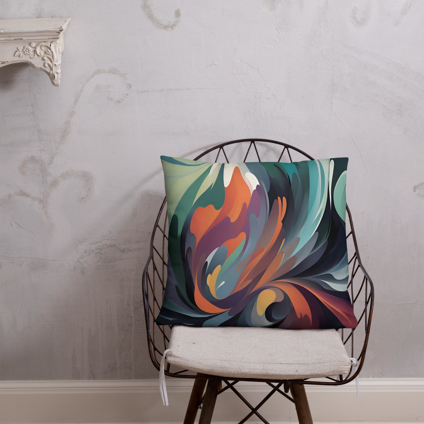 Radiant Waves Pillow