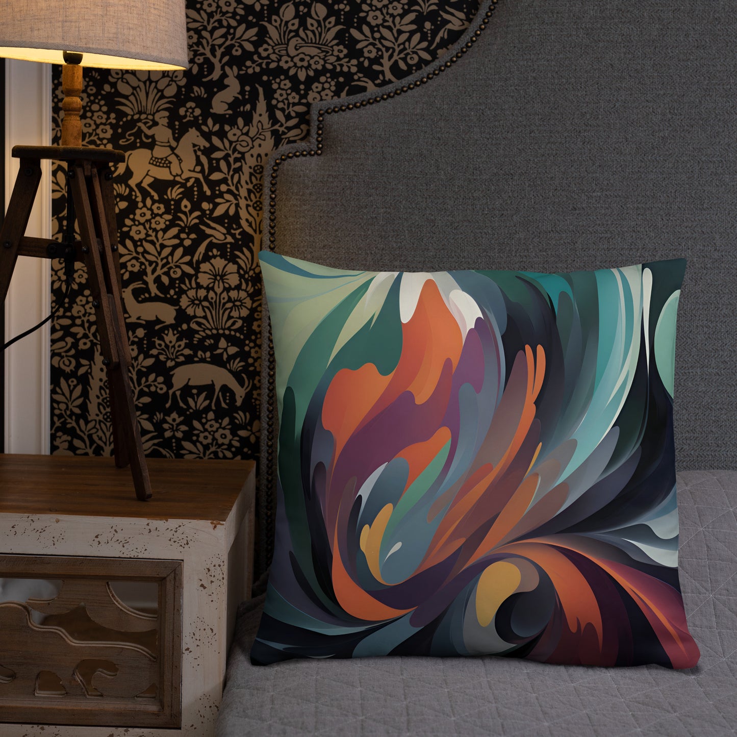 Radiant Waves Pillow