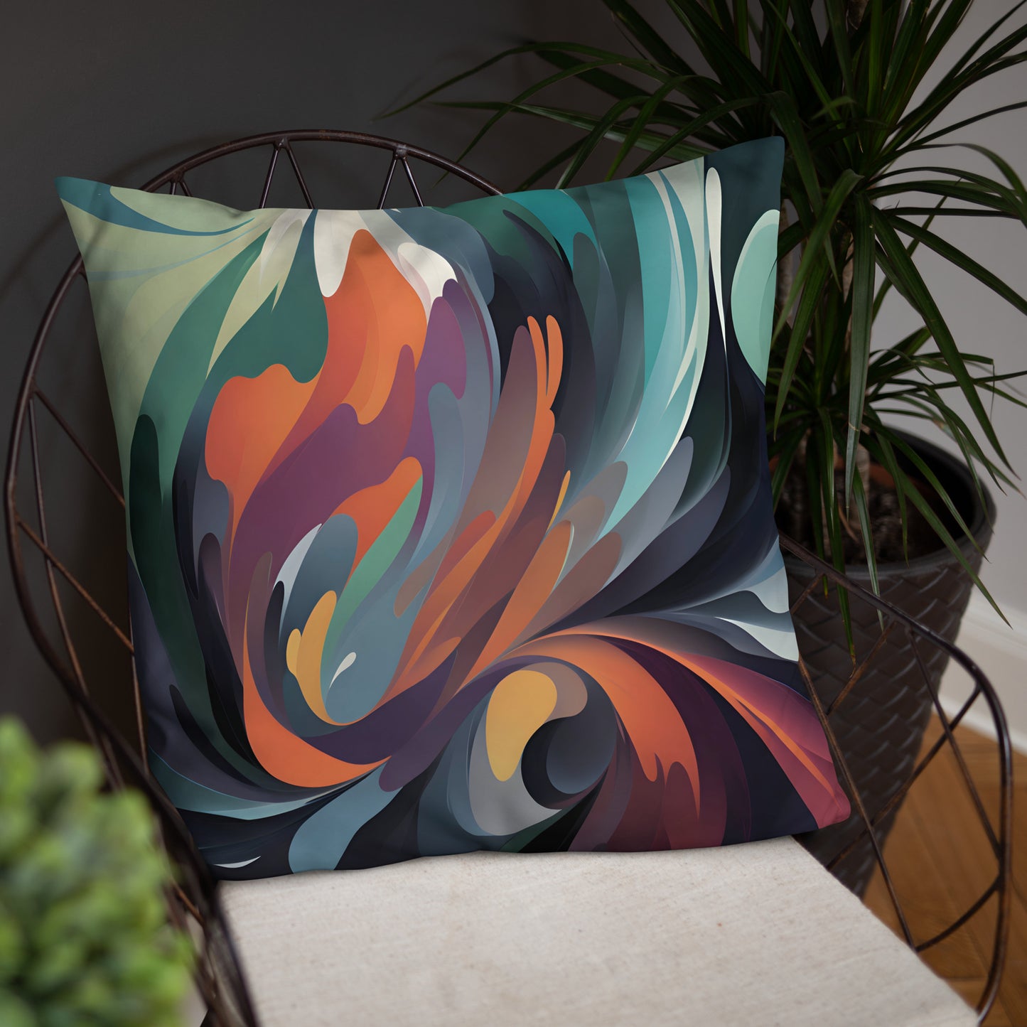 Radiant Waves Pillow