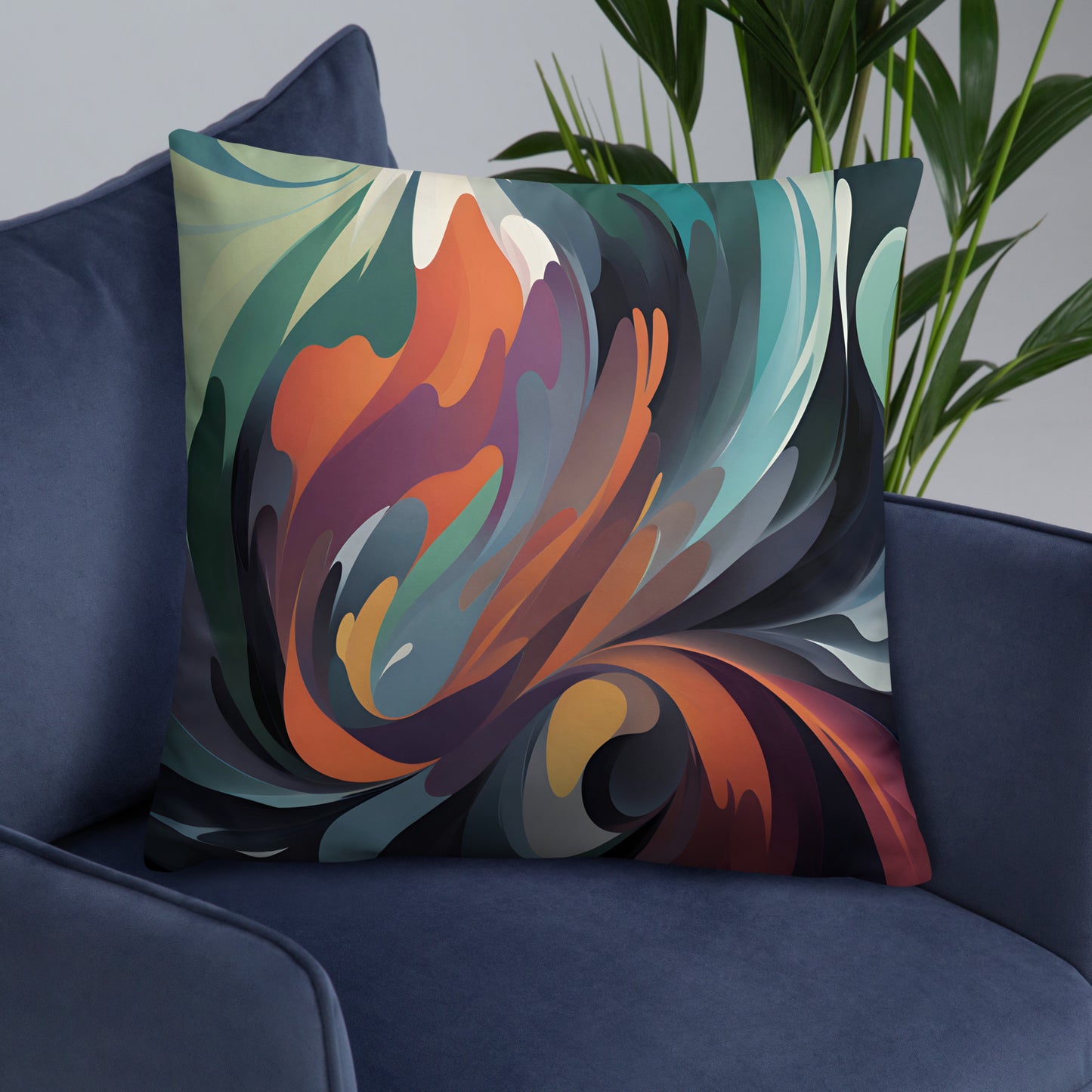 Radiant Waves Pillow