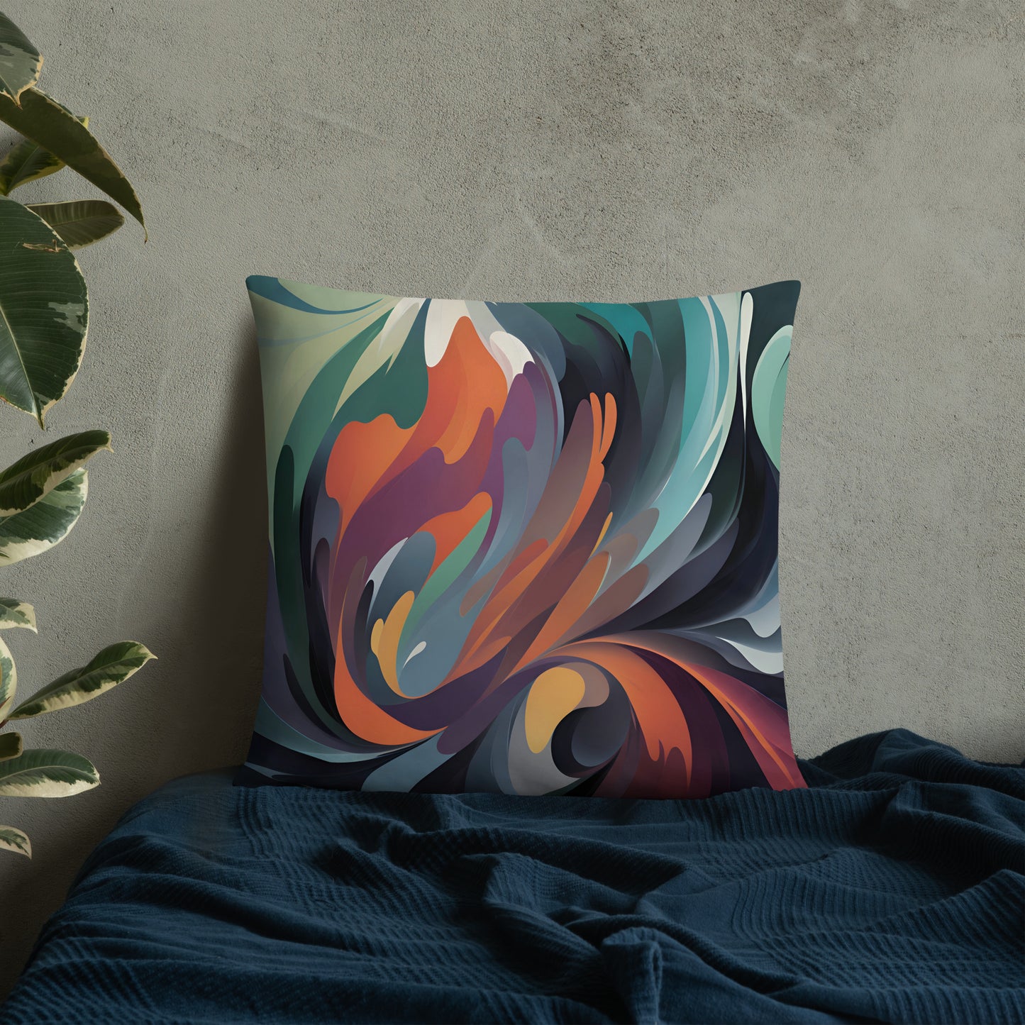 Radiant Waves Pillow
