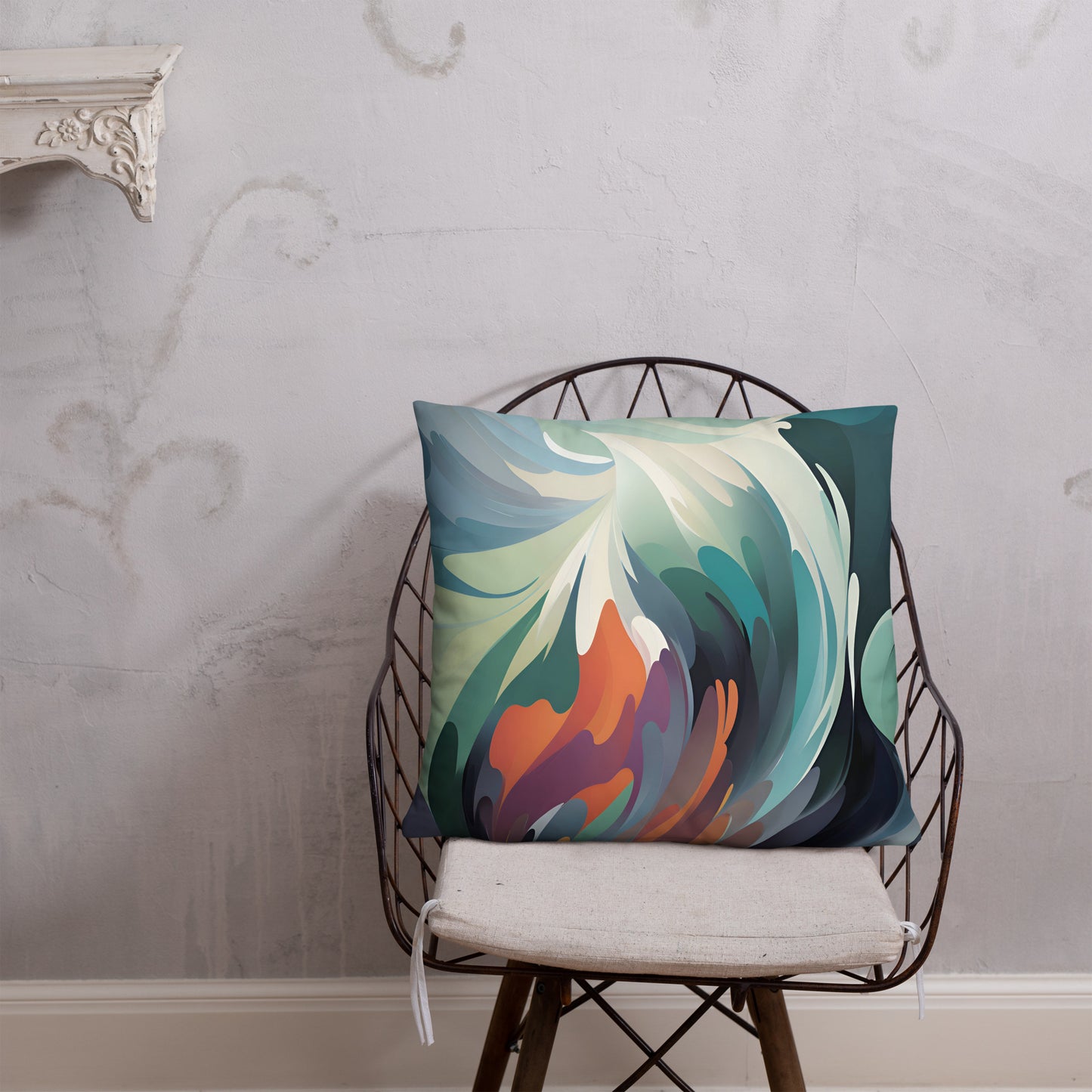 Radiant Waves Pillow