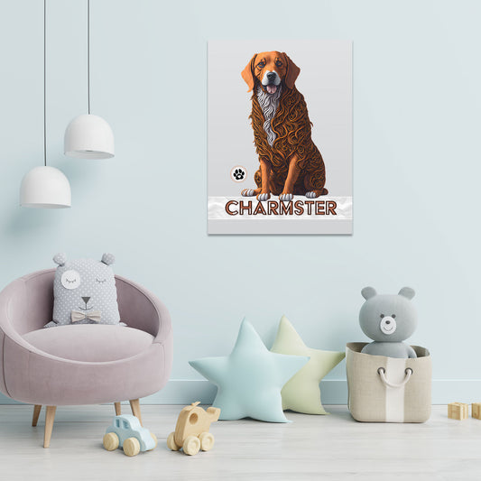 Charmster Dog Art Poster