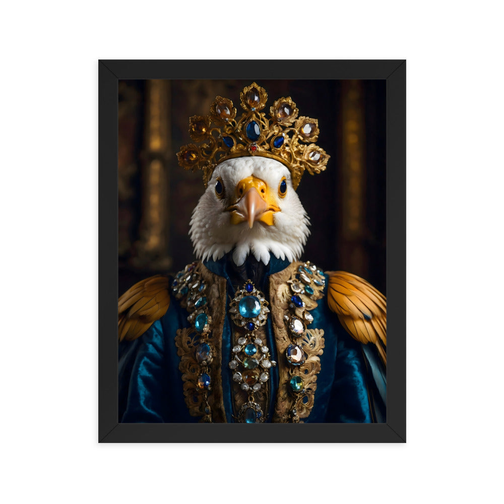 Avian Aristocrat Framed Art Print