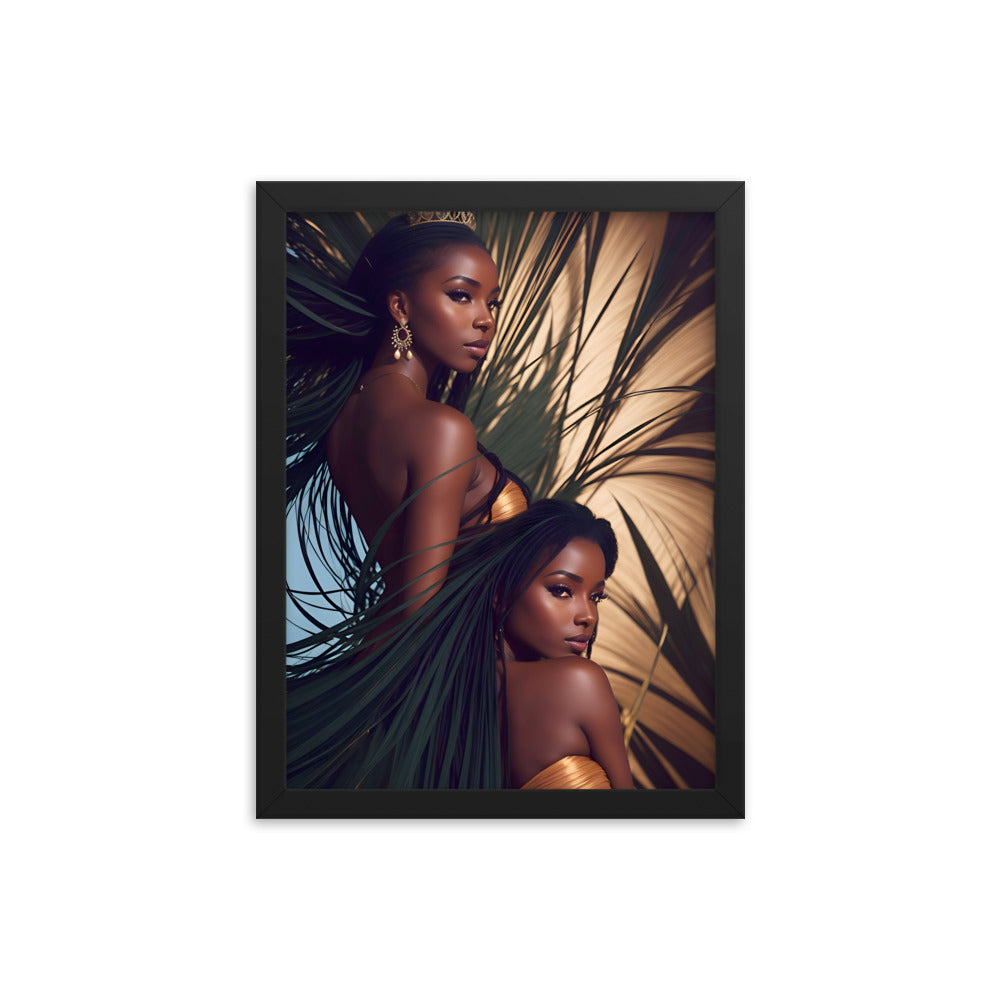 Sisters of Serenity Framed Print