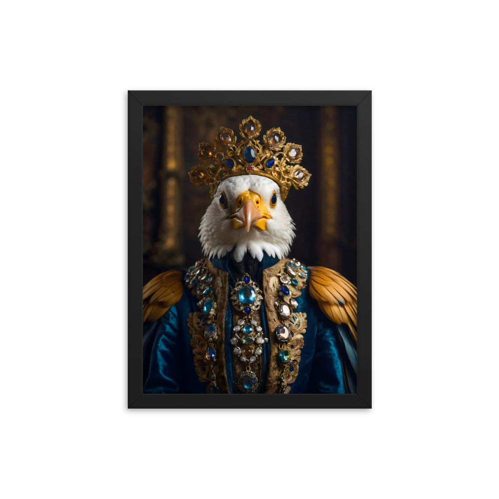 Avian Aristocrat Framed Art Print