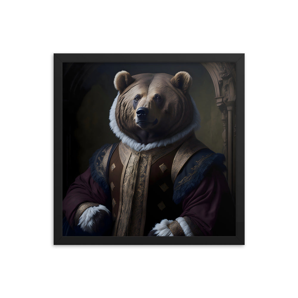 Baron Bearington Framed Art Print