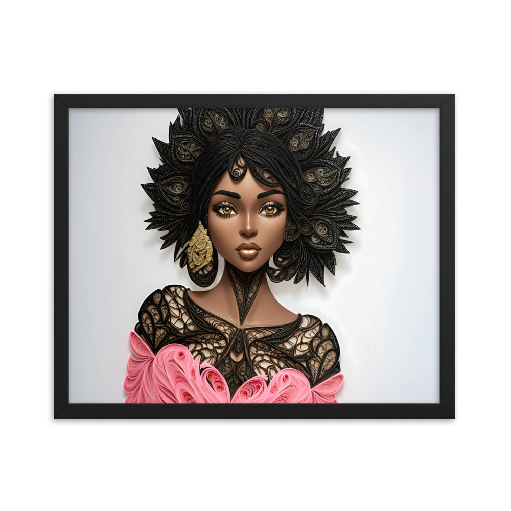 Dynasty Princess Framed Print Art