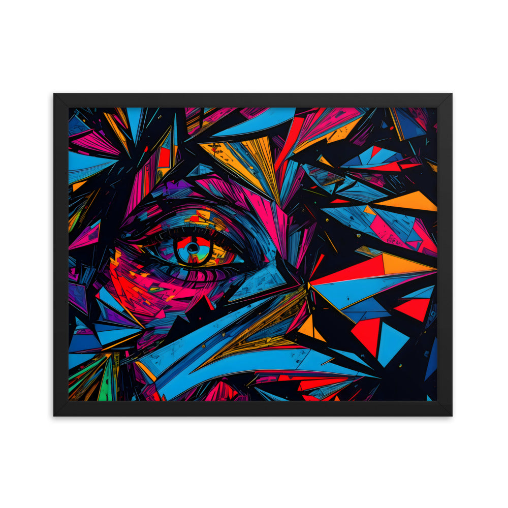 Piercing the Void Framed Art Print