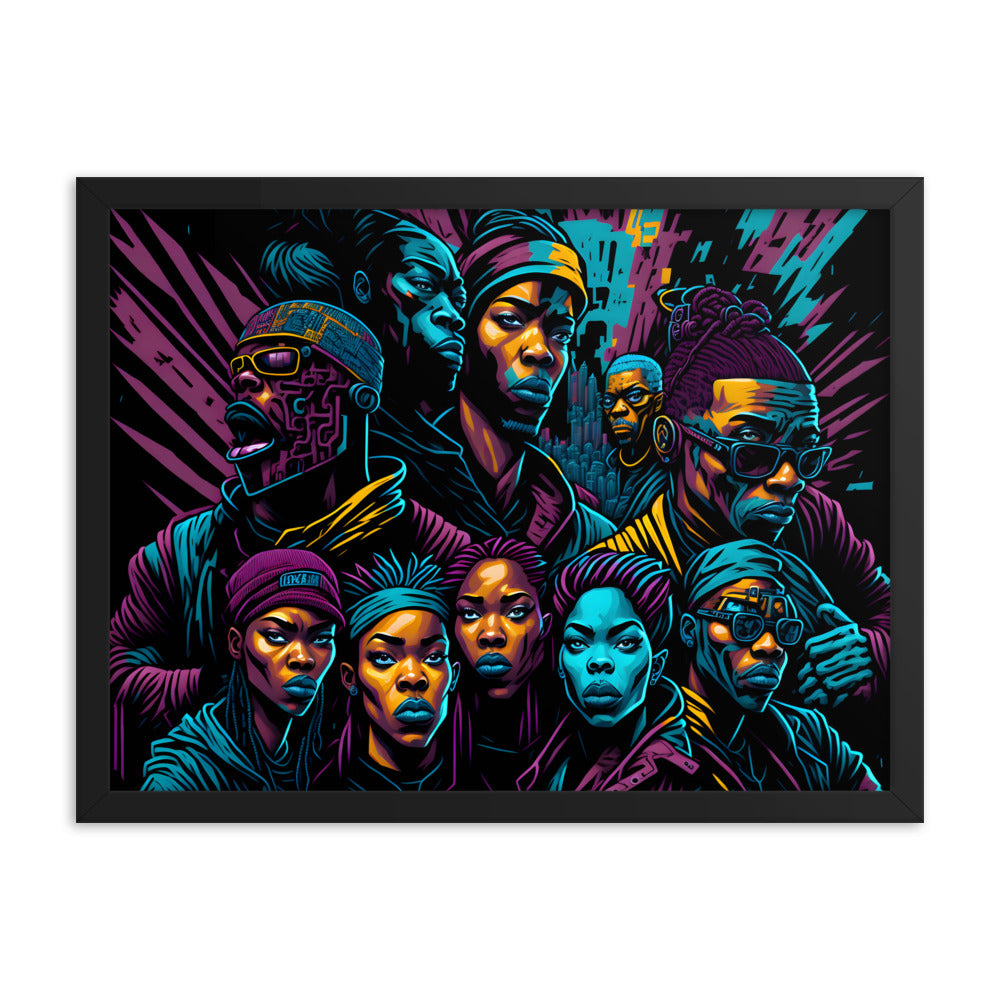 Soulful Expressions Framed Art Print
