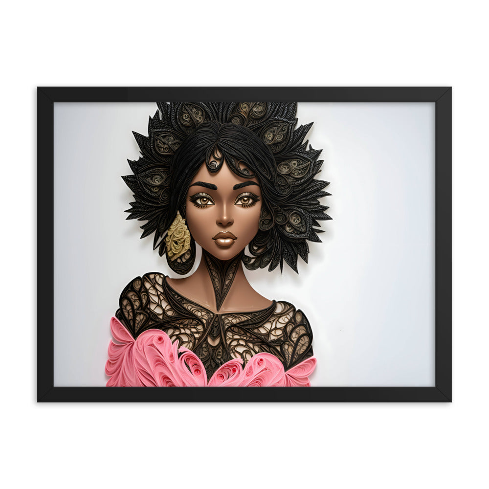 Dynasty Princess Framed Print Art