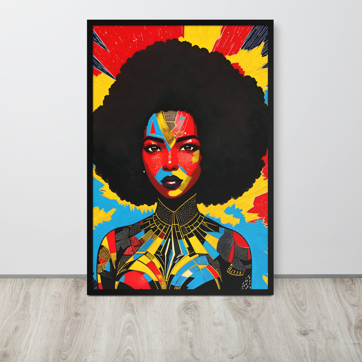 Vibrant Beauty Framed Print