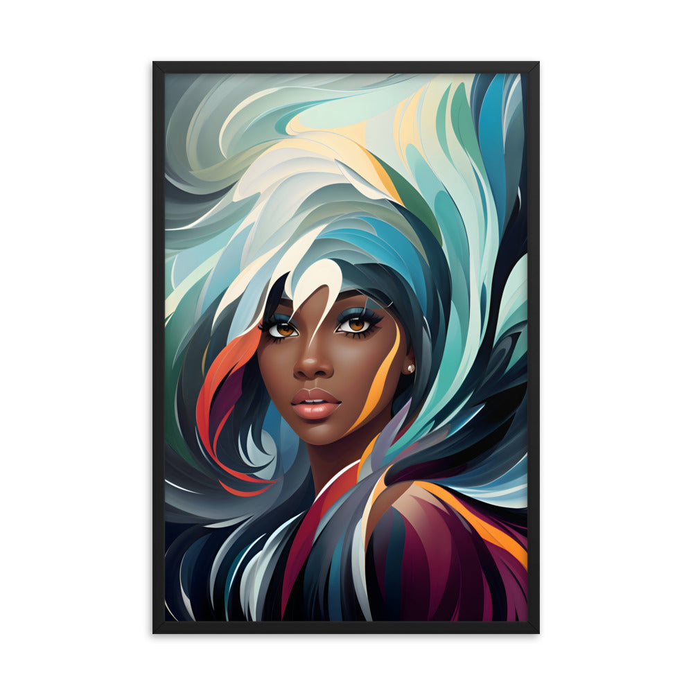 Colors of Resilience Framed Print