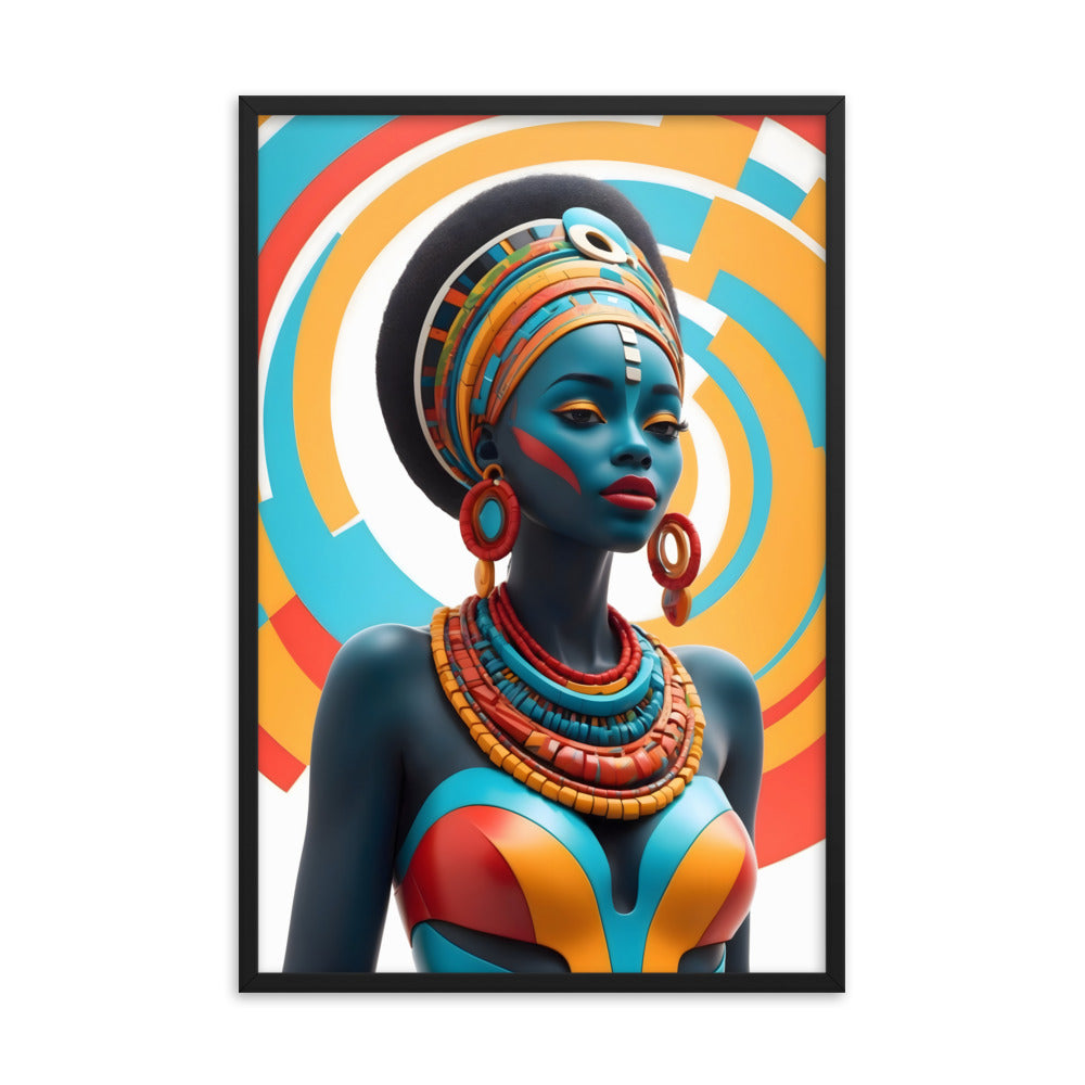 Jamila Framed Art Print
