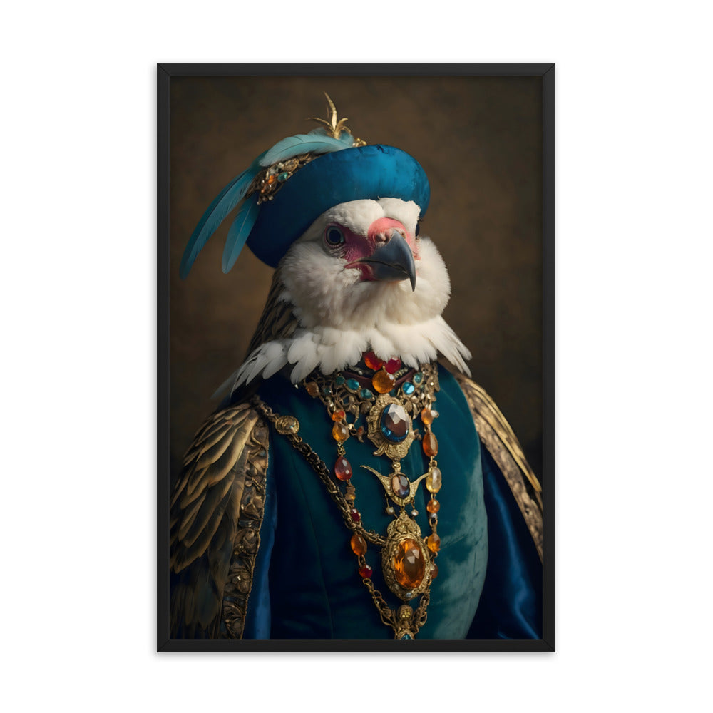Duke of Wings Framed Art Print