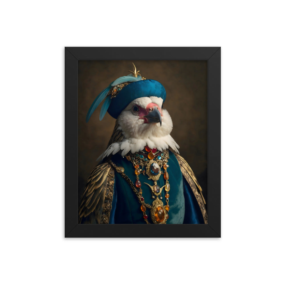 Duke of Wings Framed Art Print