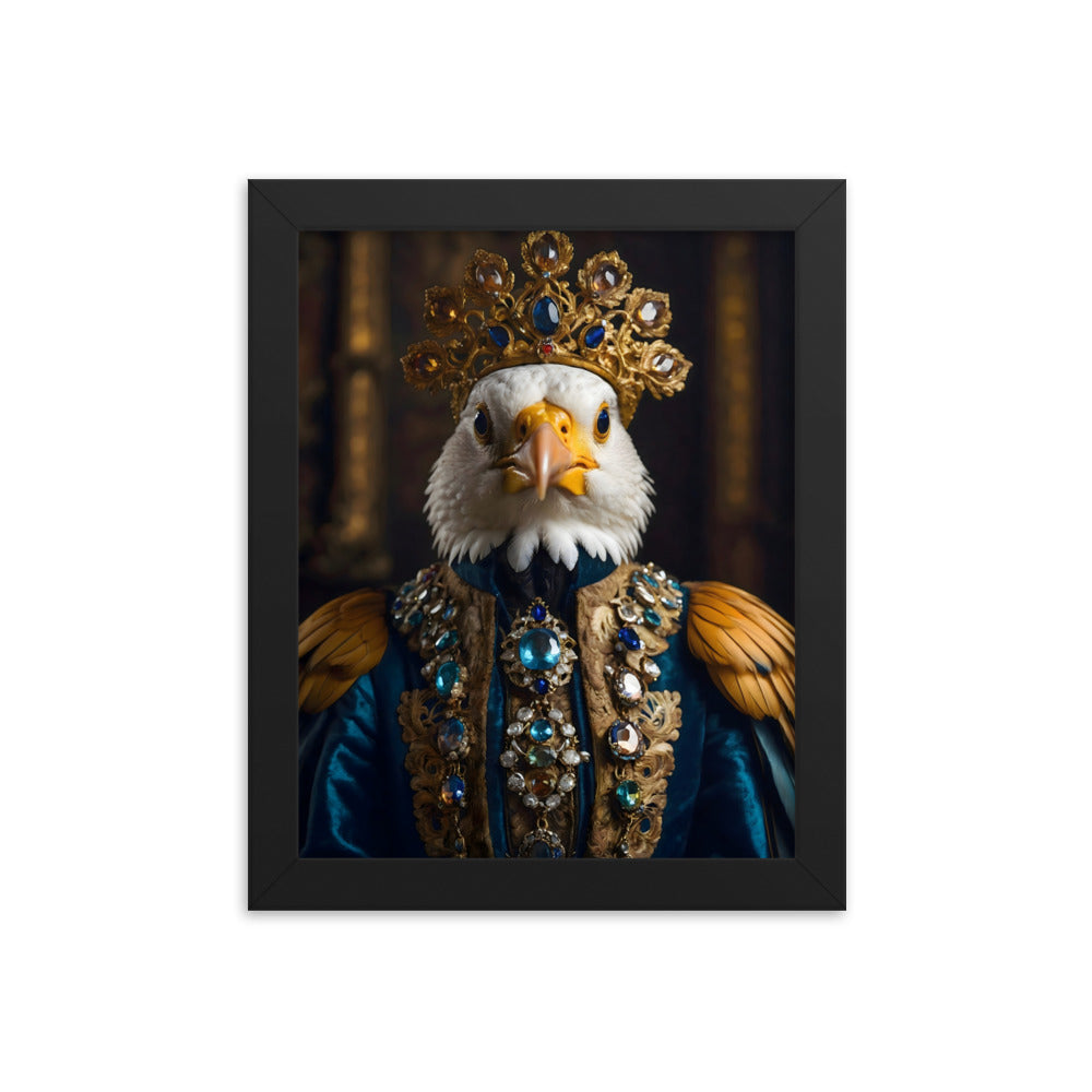 Avian Aristocrat Framed Art Print