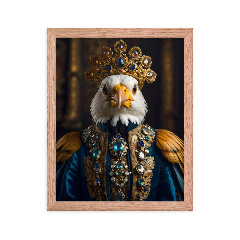 Avian Aristocrat Framed Art Print