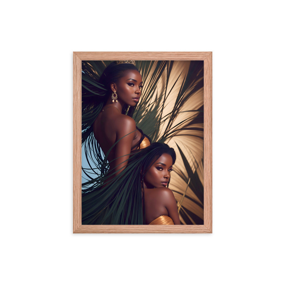 Sisters of Serenity Framed Print