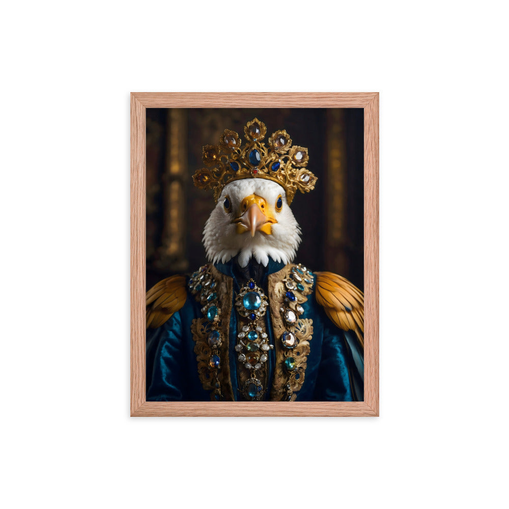 Avian Aristocrat Framed Art Print