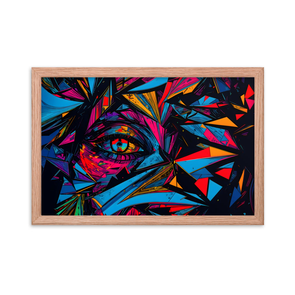 Piercing the Void Framed Art Print