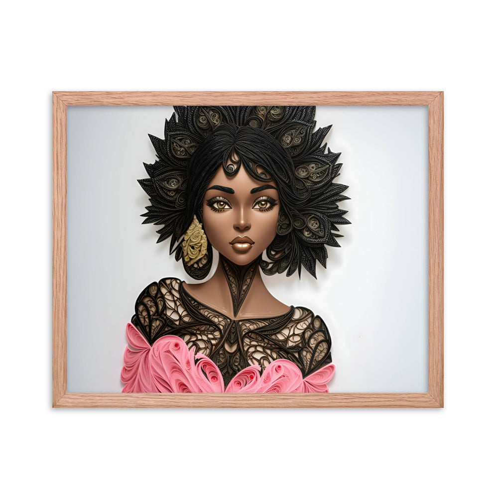 Dynasty Princess Framed Print Art