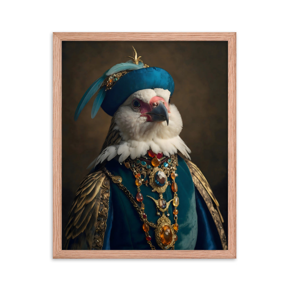 Duke of Wings Framed Art Print
