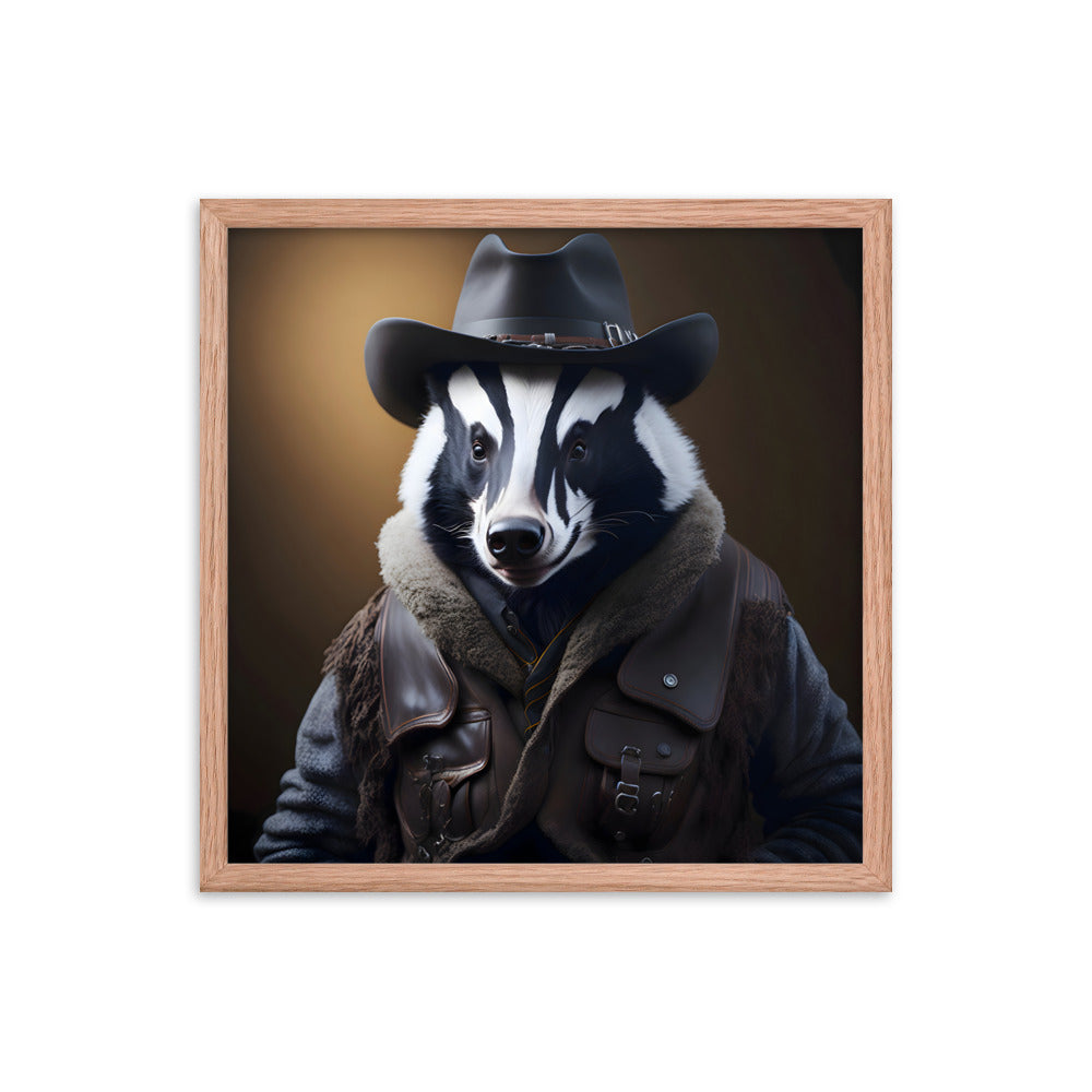 Sheriff Stink Framed Art Print