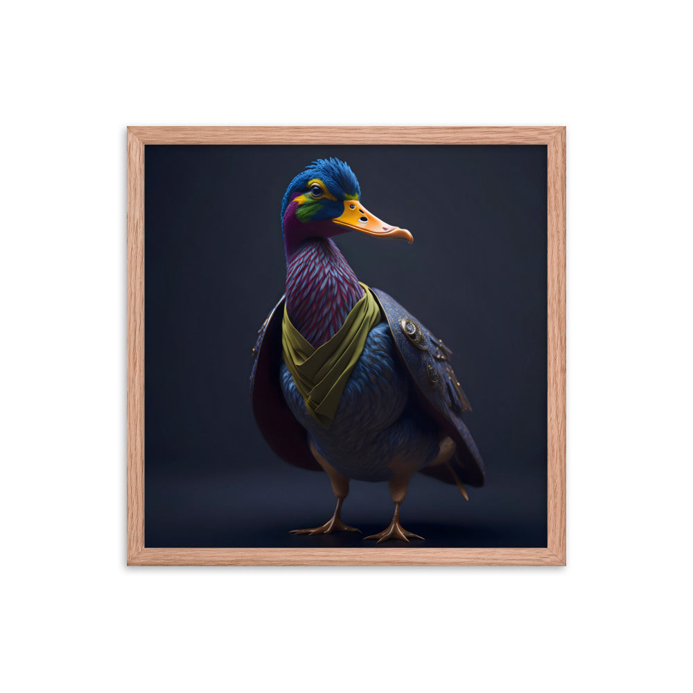 Sir Waddlesworth Framed Art Print