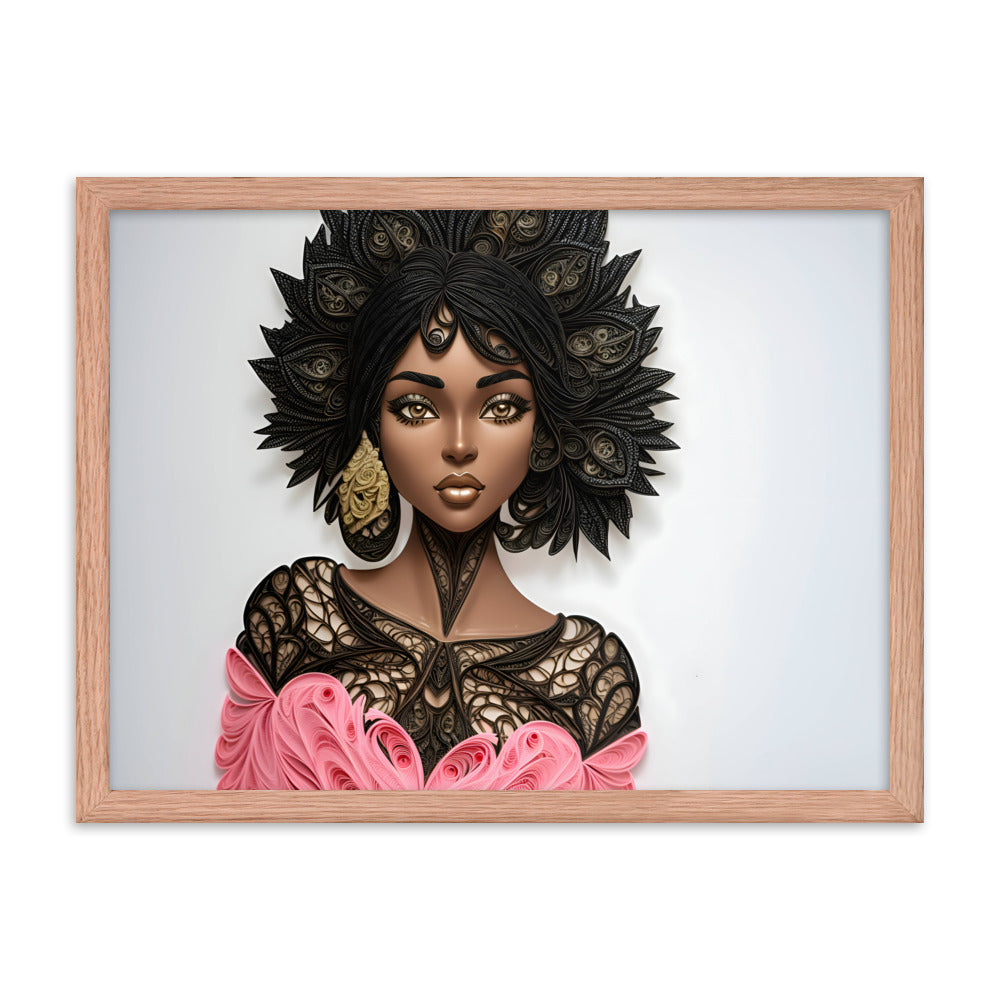 Dynasty Princess Framed Print Art