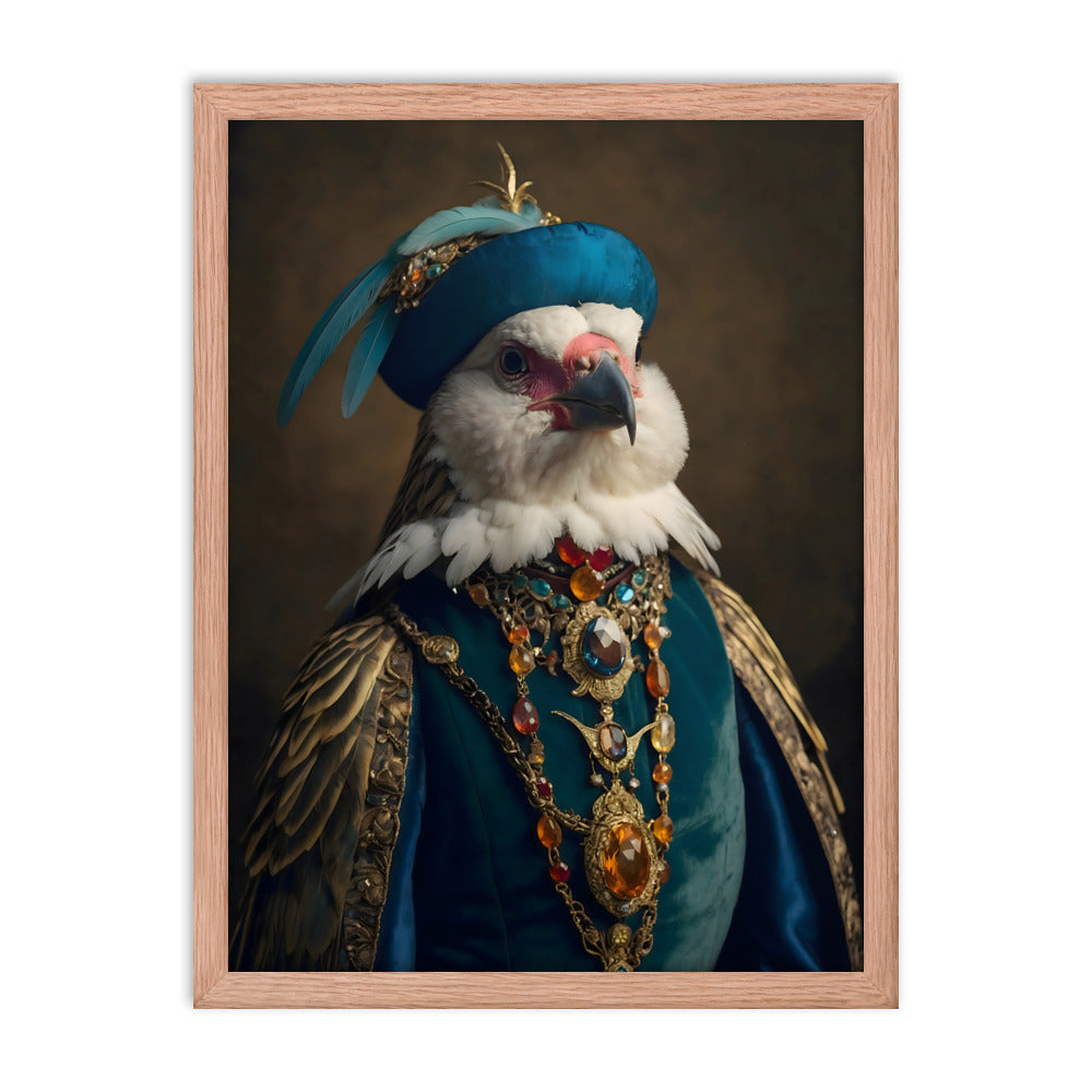 Duke of Wings Framed Art Print