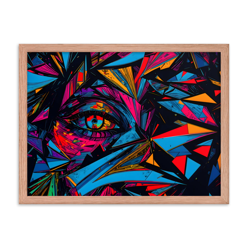 Piercing the Void Framed Art Print