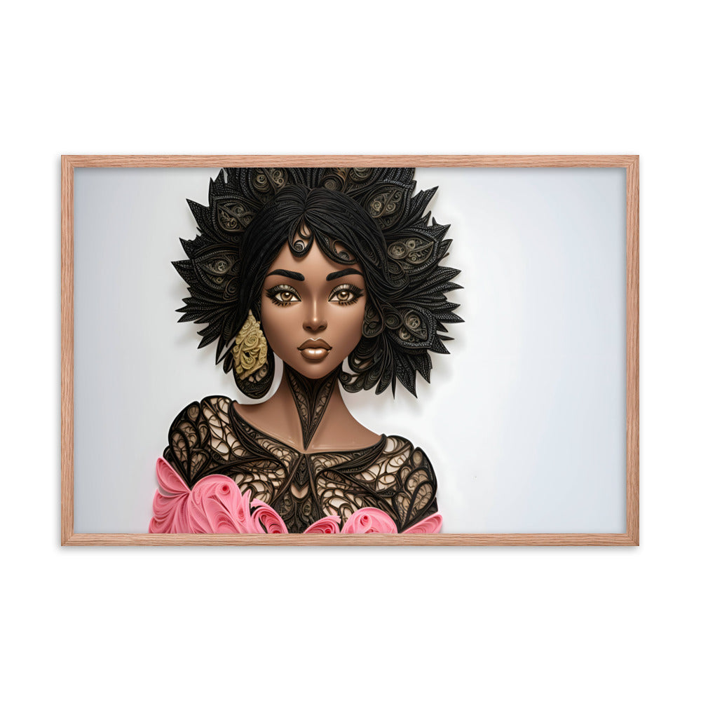 Dynasty Princess Framed Print Art