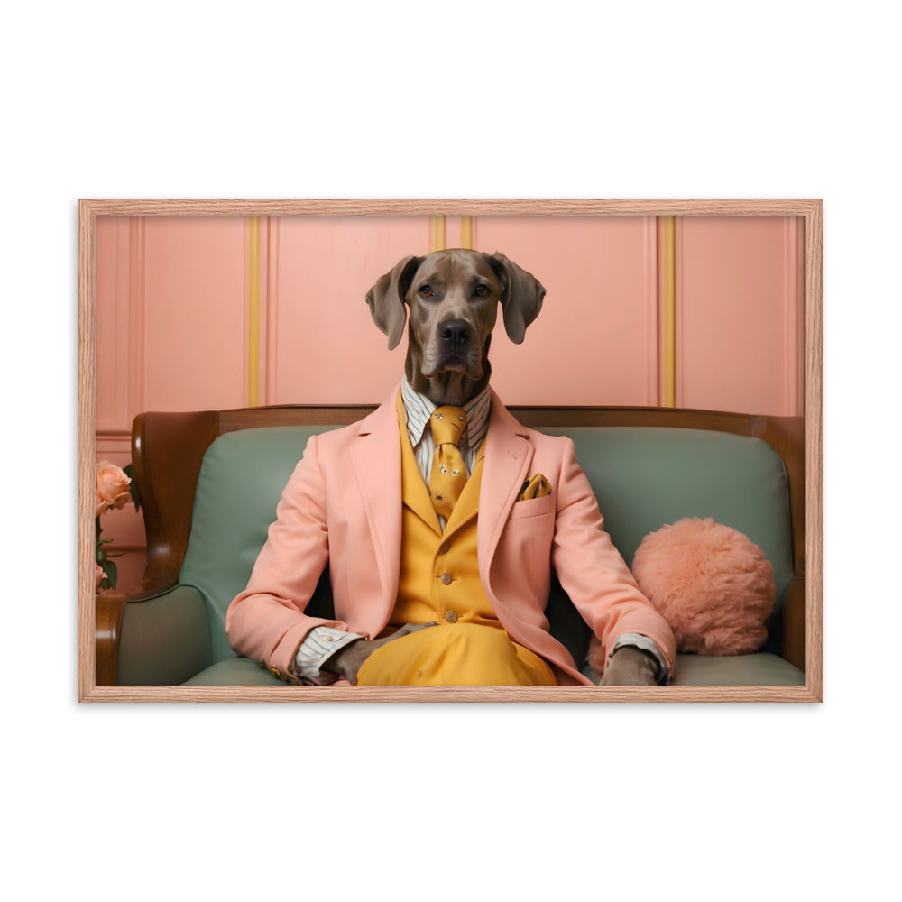 Paw Prestige Collection 1 Framed Art